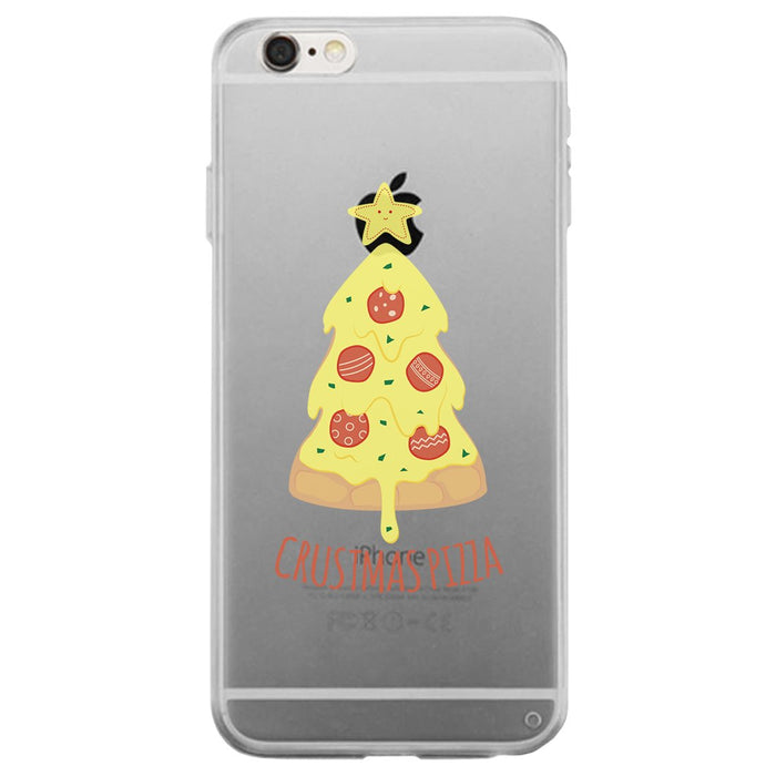 Crustmas Pizza Clear Case