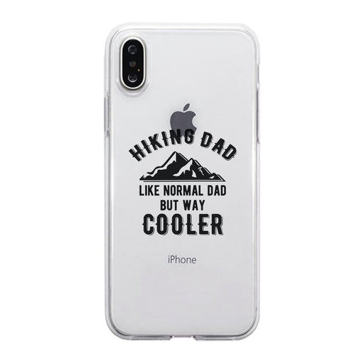 Hiking Dad Clear Case Sweet Thoughtful Energetic For Amazing Dads