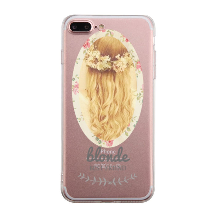Blonde Friendship Phone Case Cute Clear Phonecase