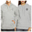 Bow And Arrow To Heart Target Matching Couple Grey Hoodie