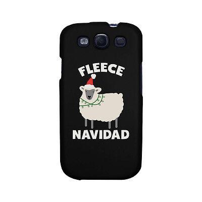 Fleece Navidad Cute Christmas Phone Case Great Gift Idea For X-mas