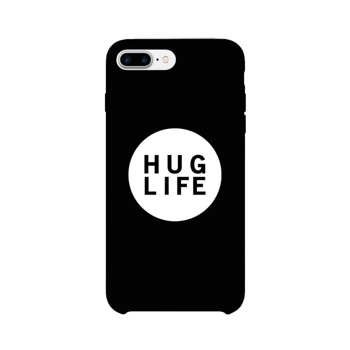 Hug Life Black Sleeveless Black Phone Case