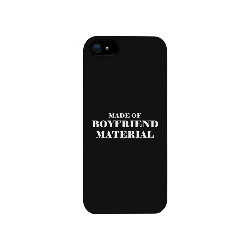 Boyfriend Material Black Cute Phone Cover Gift For Him