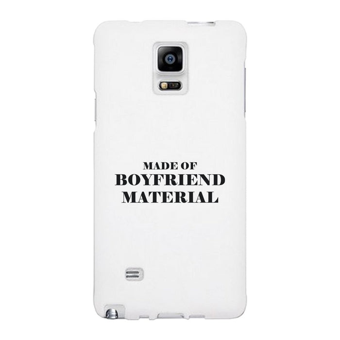 Boyfriend Material Black Cute Phone Case For Gift Idea
