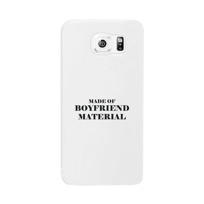 Boyfriend Material Black Cute Phone Case For Gift Idea