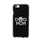Dog Mom Black Phone Case Cute Graphic Rubber Coat For Dog Lovers