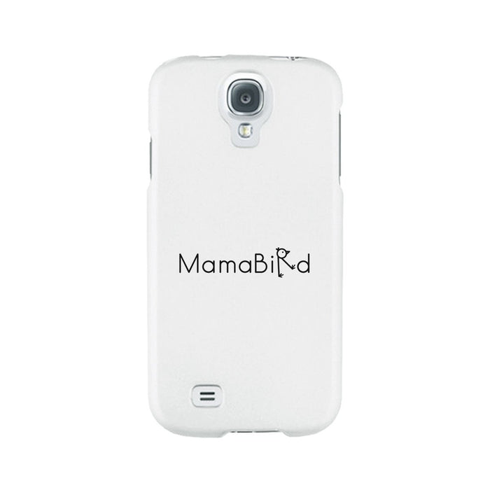 MamaBird White Phone Case Cute Design Unique Gifts For New Moms