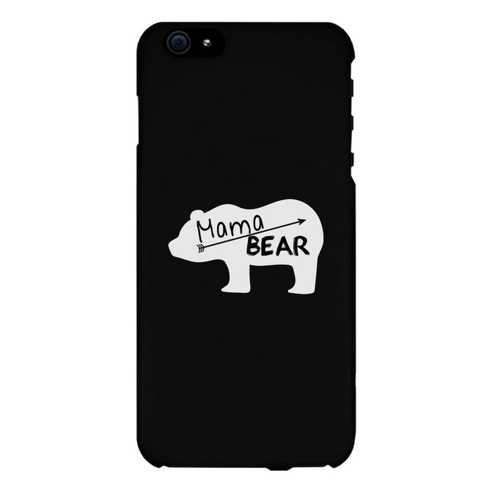 Mama Bear Black Phone Case Unique Design Gifts For Baby Shower