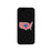 USA Map American Flag Black Phone Case