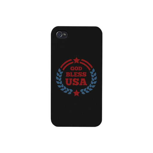 God Bless Usa Black Phone Case