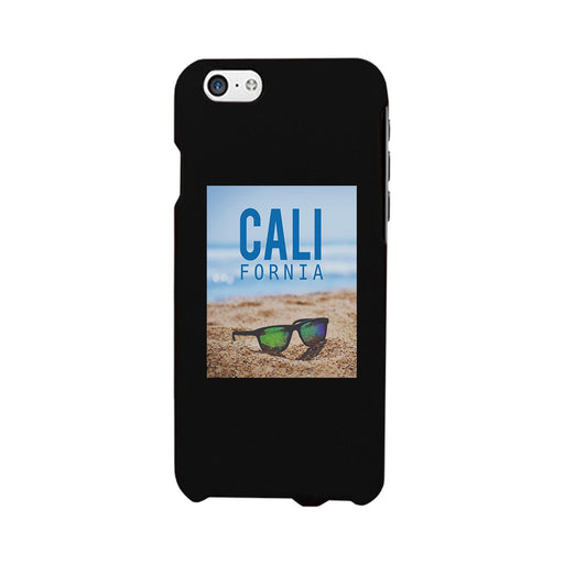 California Beach Sunglass Black Phone Case