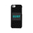 Surf Waves Black Phone Case