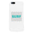 Surf Waves White Phone Case