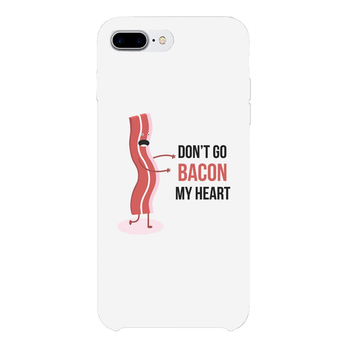 Bacon My Heart-LEFT Phone Case Funny Couple Matching Phone Covers