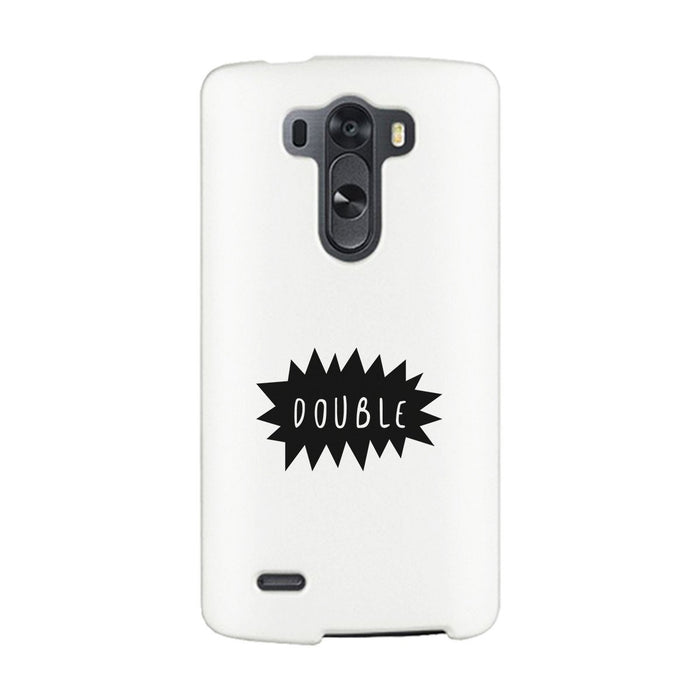 Double Trouble - White Phone Case