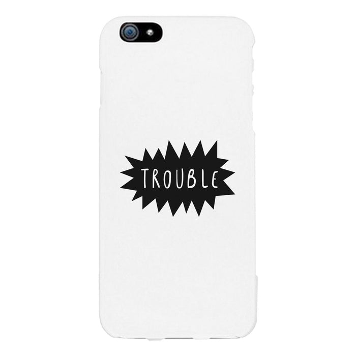 Double Trouble - White Phone Case