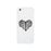 Skeleton Heart White Phone Case