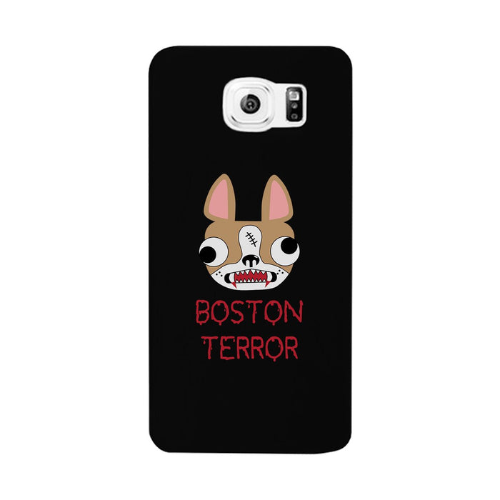 Boston Terror Terrier Black Phone Case
