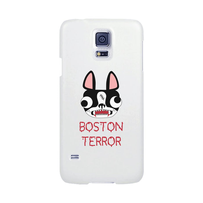 Boston Terror Terrier White Phone Case