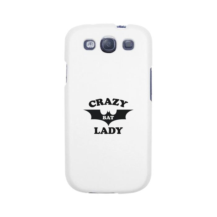 Crazy Bat Lady White Phone Case