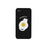 Meowgical Cat And Fried Egg Black Phone Case