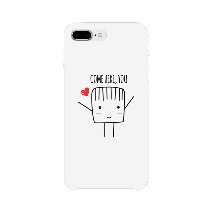 Come Here You-Left White Phone Case