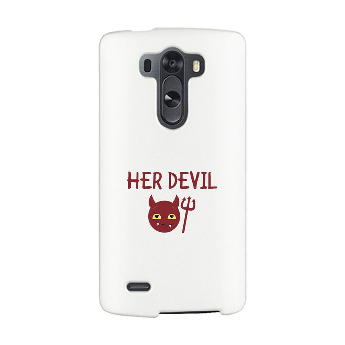 Her Devil-Left White Phone Case