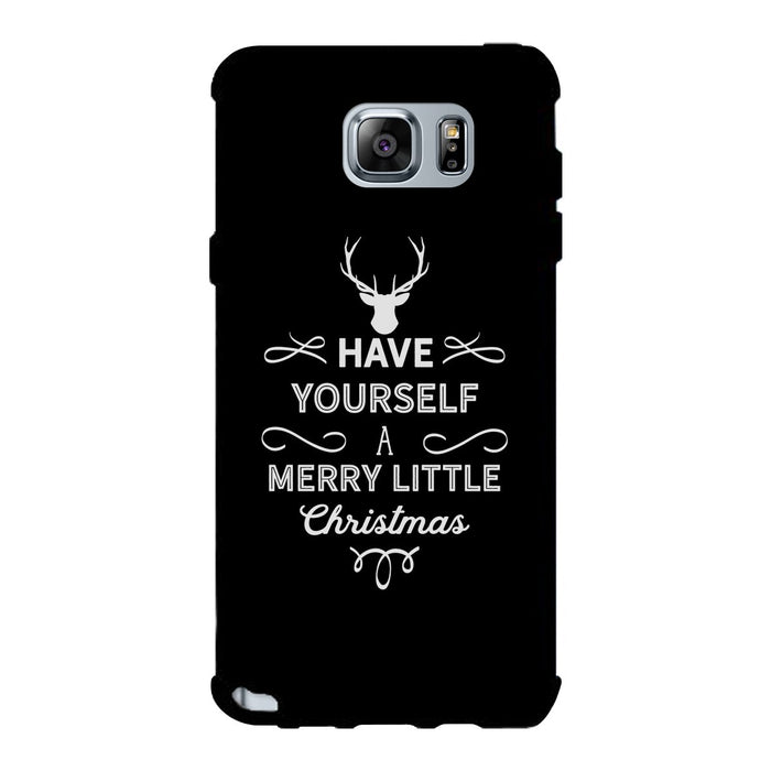 Have Yourself A Merry Little Christmas Black Phone Case