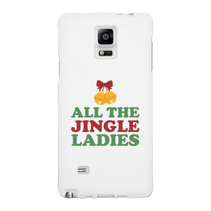 All The Jingle Ladies White Phone Case