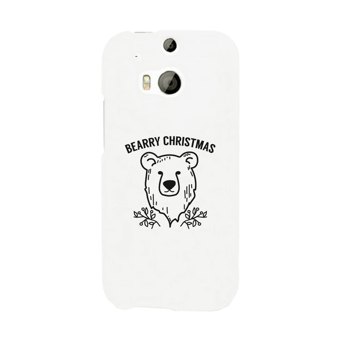 Bearry Christmas Bear White Phone Case