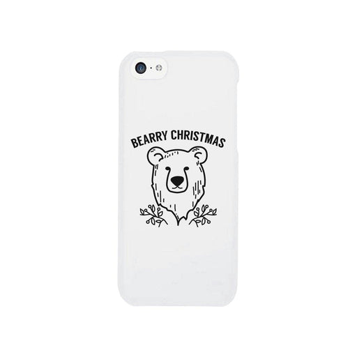 Bearry Christmas Bear White Phone Case