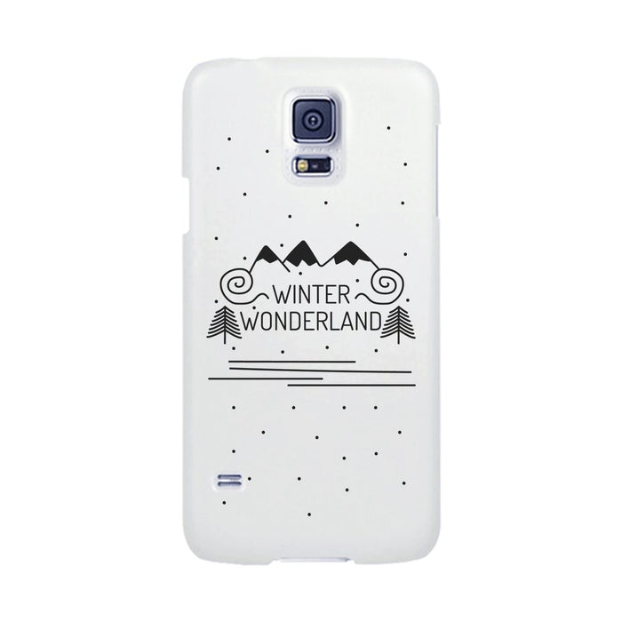 Winter Wonderland White Phone Case
