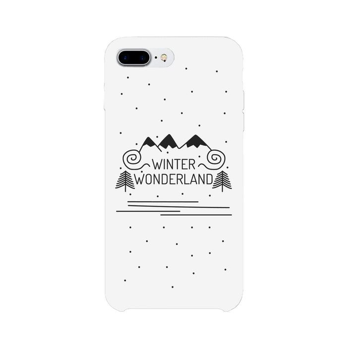 Winter Wonderland White Phone Case