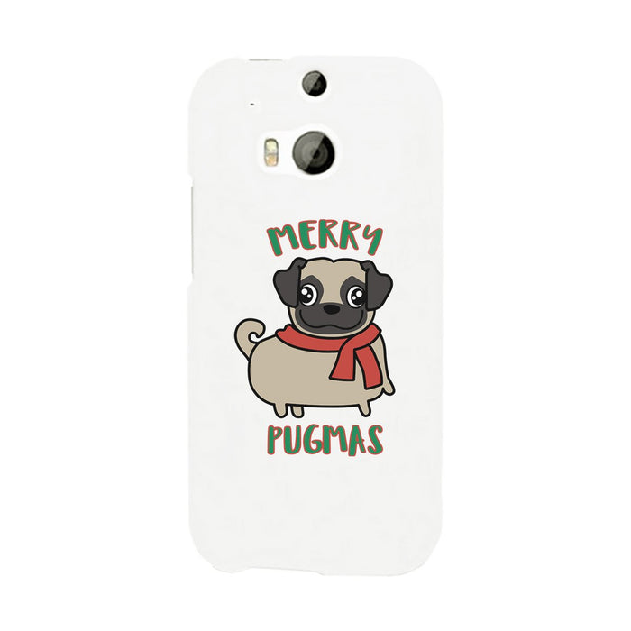 Merry Pugmas Pug White Phone Case