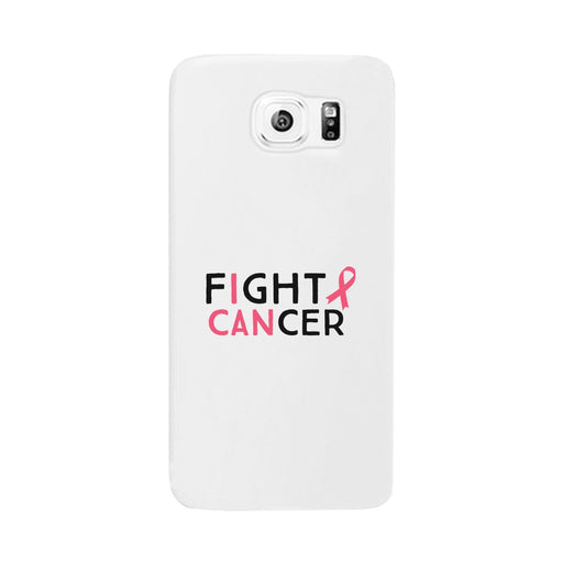 Fight Cancer I Can White Phone Case