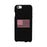 Breast Cancer Awareness Pink Flag Black Phone Case