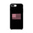 Breast Cancer Awareness Pink Flag Black Phone Case