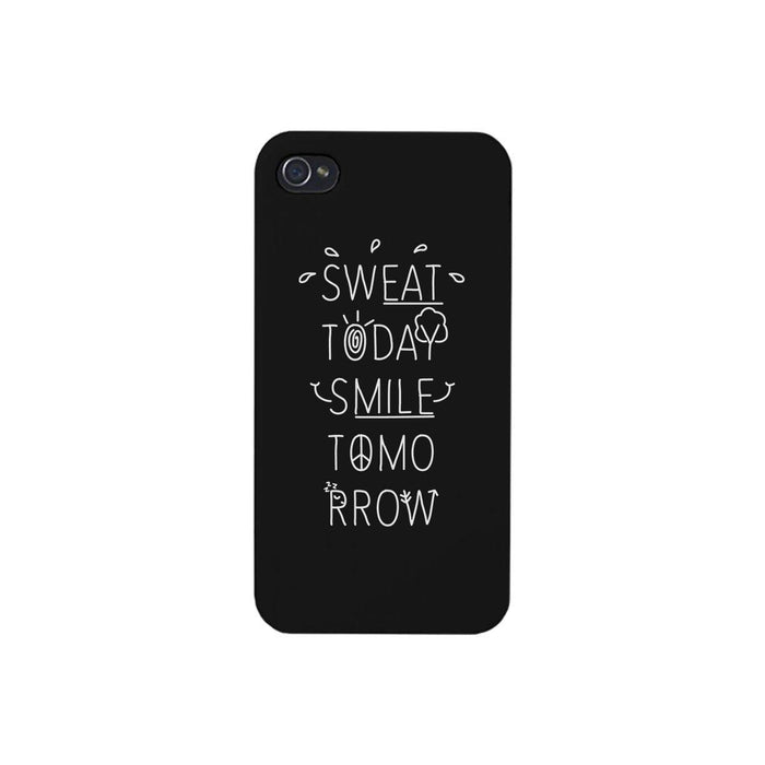 Sweat Smile Phone Case Funny Workout Gift Phone Case