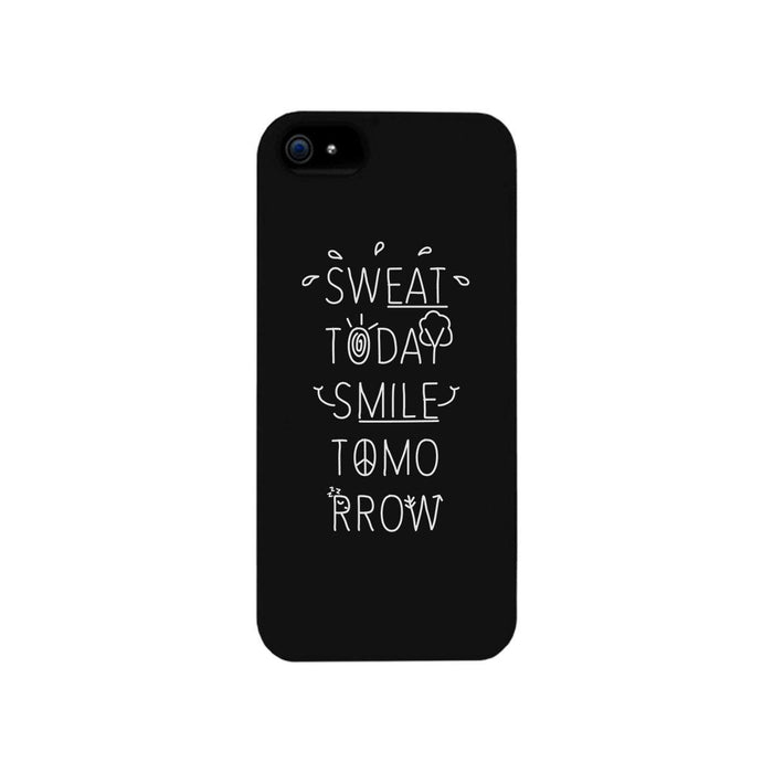 Sweat Smile Phone Case Funny Workout Gift Phone Case