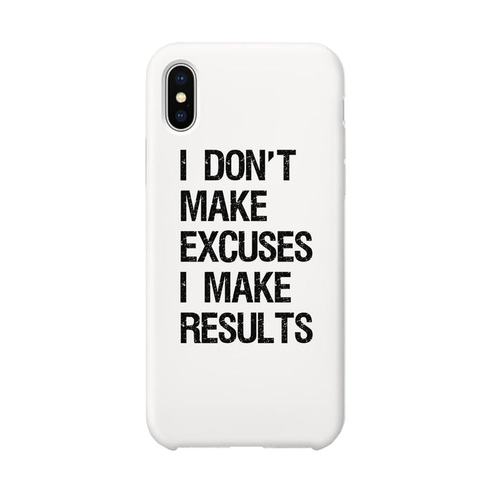 Excuses Results Phone Case Workout Gift Phone Case