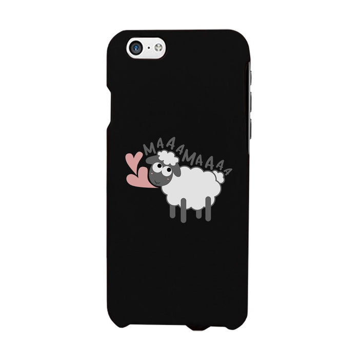 MaaaMaaa Sheep Phone Case Funny Mothers Day Gift Phone Cover Unique