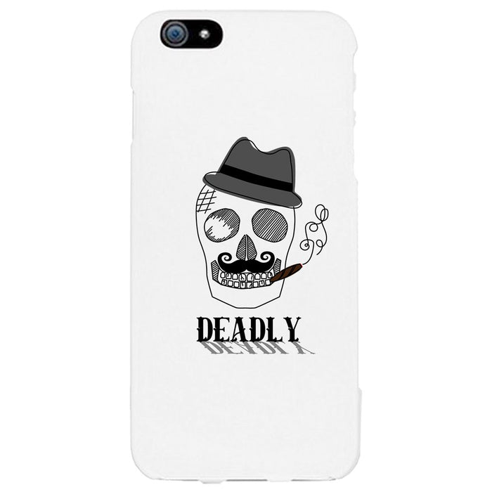 Deadly In Love White Case Cute Matching Phone Case for Couples