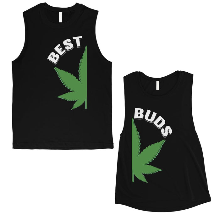 Best Buds Marijuana Matching Muscle Tank Tops Gag Anniversary Gift