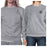 Bow And Arrow To Heart Target Matching Couple Grey Sweatshirts