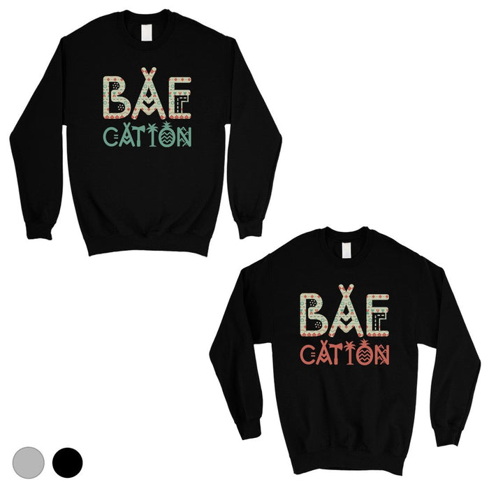 BAEcation Vacation Matching Sweatshirt Pullover Cute Couples Gift