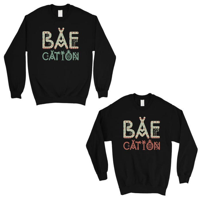 BAEcation Vacation Matching Sweatshirt Pullover Cute Couples Gift