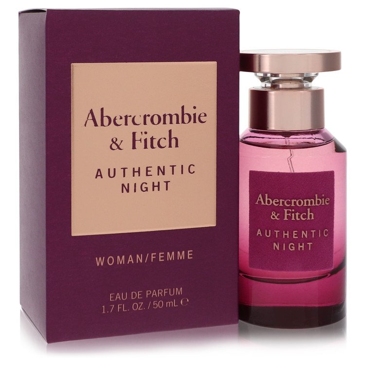 Abercrombie & Fitch Authentic Night by Abercrombie & Fitch Eau De Parfum Spray 1.7 oz for Women