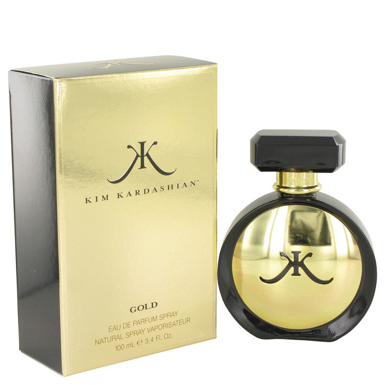 Kim Kardashian Gold by Kim Kardashian Eau De Parfum Spray 3.4 oz for Women