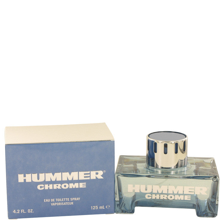 Hummer Chrome by Hummer Eau De Toilette Spray 4.2 oz for Men