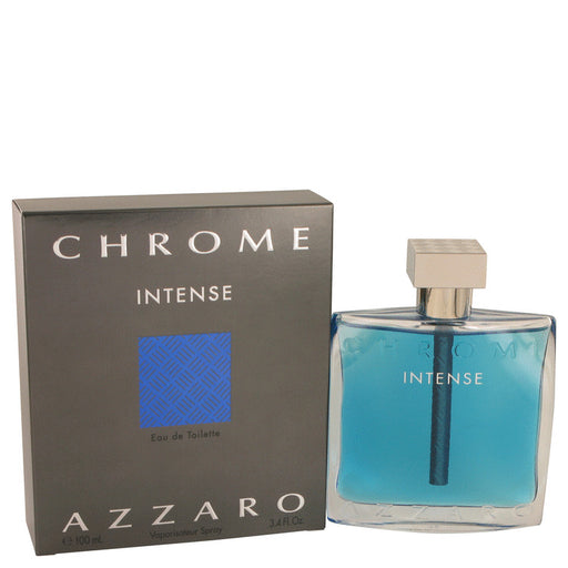 Chrome Intense by Azzaro Eau De Toilette Spray oz for Men